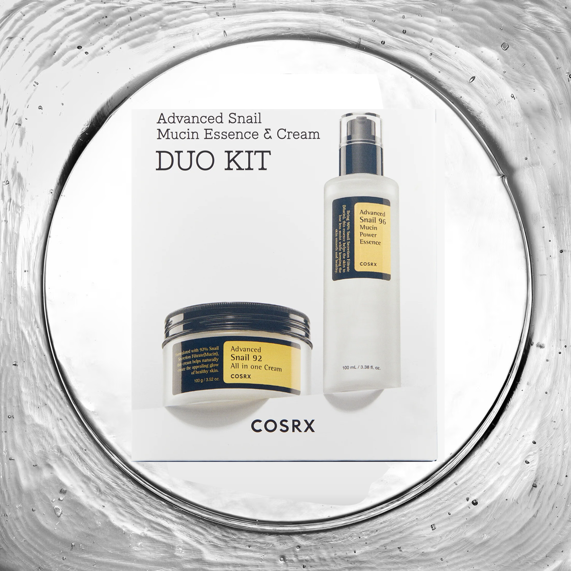 Advanced Snail Duo - All In One Cream + Mucin Power Essence - COSRX