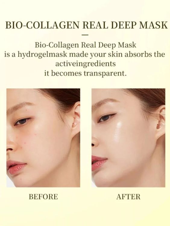 Bio-Collagen Real Deep Mask de BIODANCE, Livraison partout au Maroc en 24h-48h