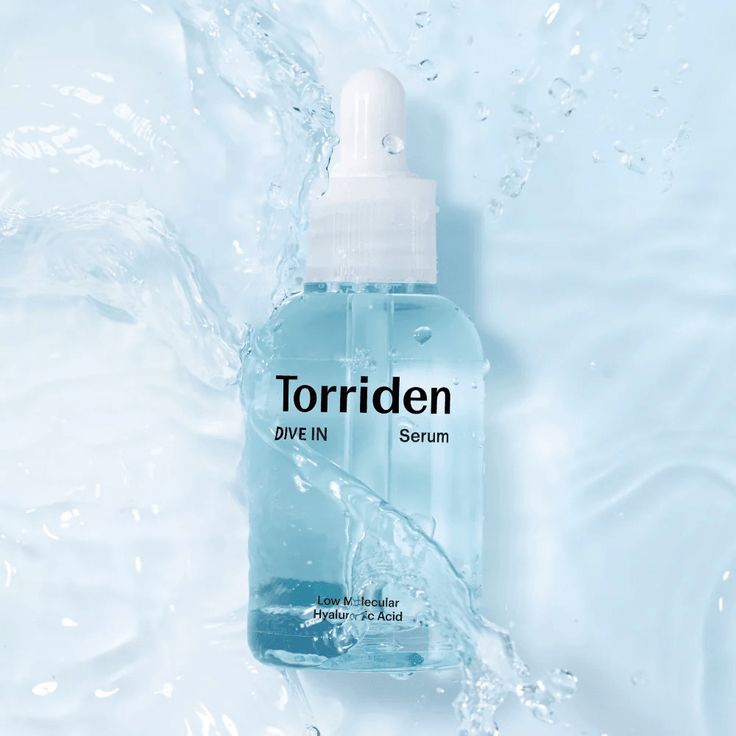 Flacon de Torriden DIVE-IN Sérum Hyaluronique, hydratation profonde K-Beauty, avec livraison rapide au Maroc